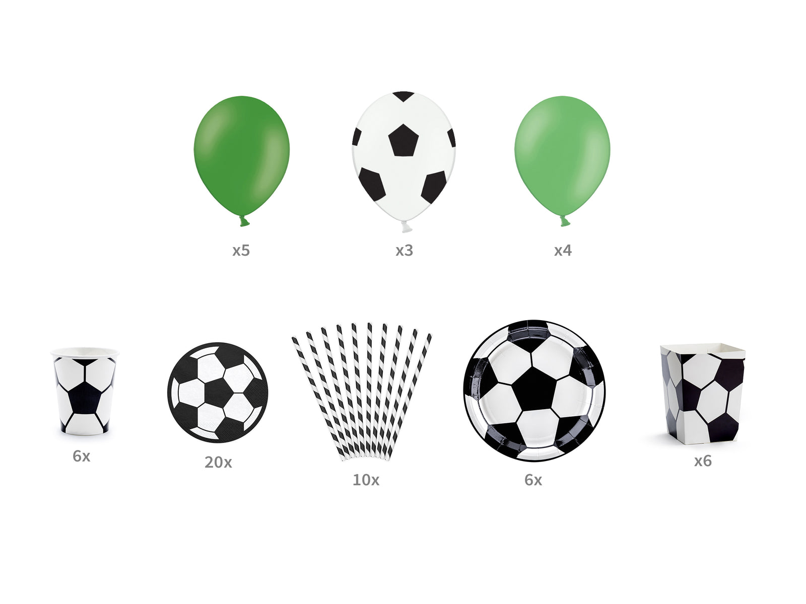 Football Party Decoration Set