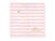 Pink Striped Yummy Napkins