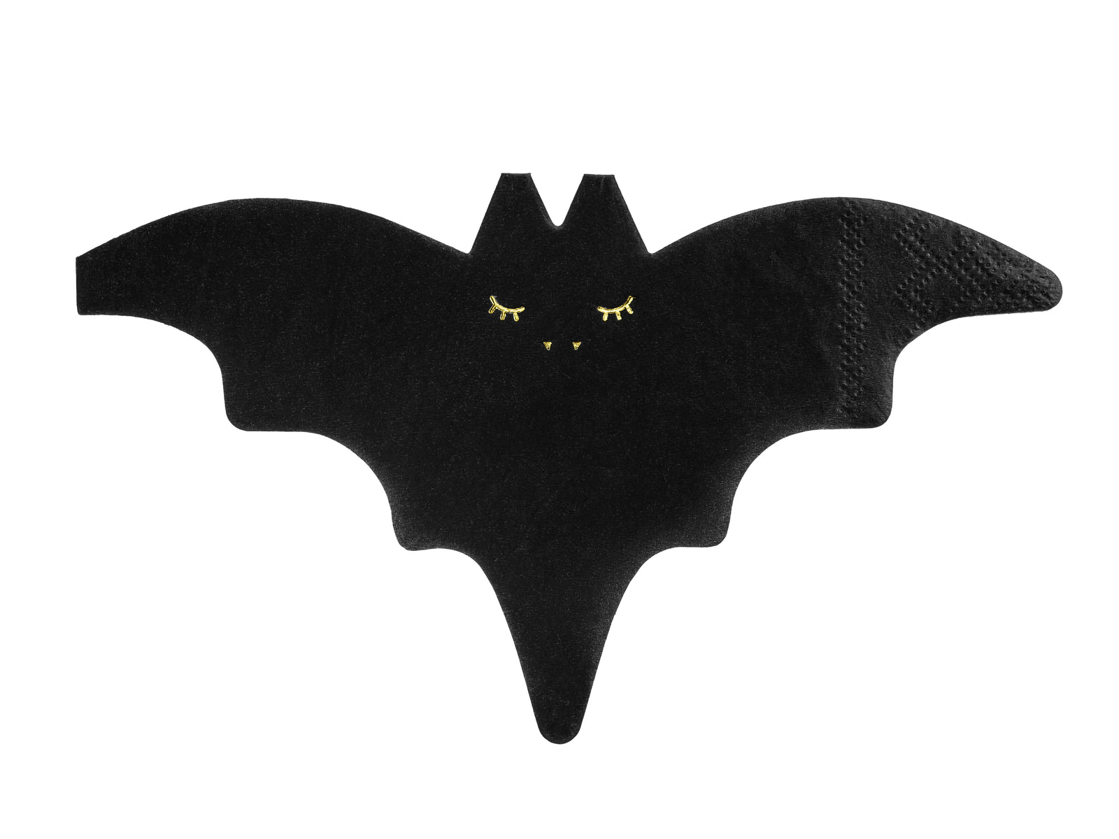 Black Bat Halloween Party Napkins