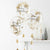 Merry Christmas Confetti Balloons with Gold Christmas Tree Balloon Tails