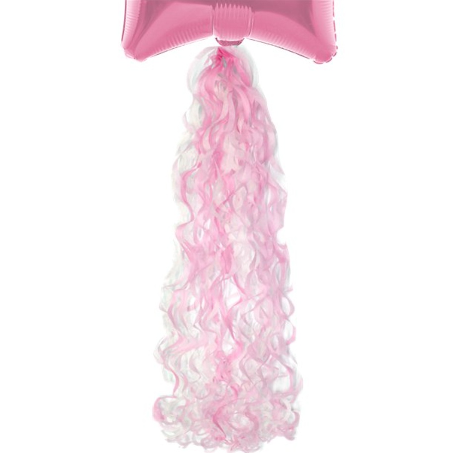 Pink Twirlz Balloon Tail