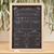 Baby Milestone Chalkboard Sign