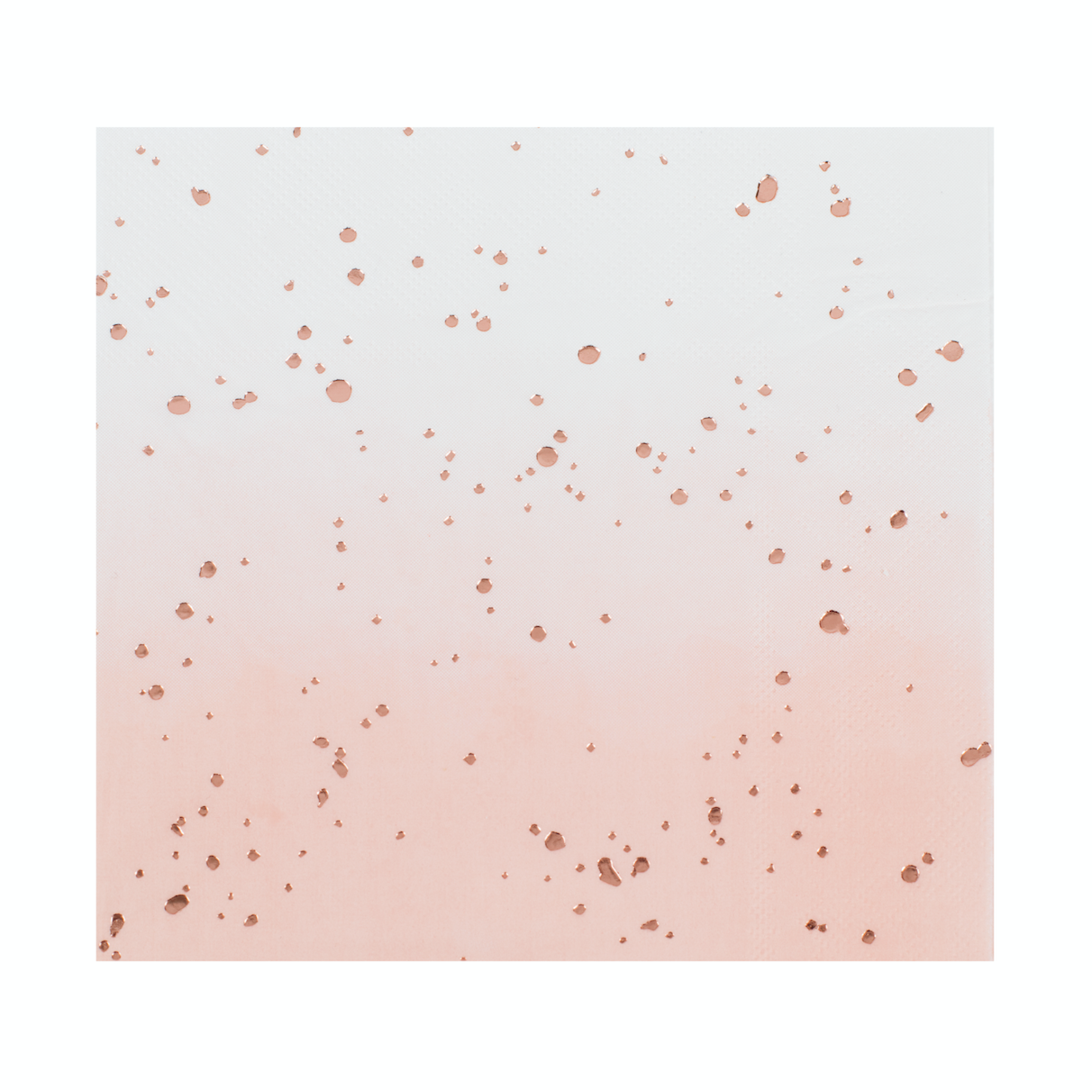 Ombre Rose Gold Napkins