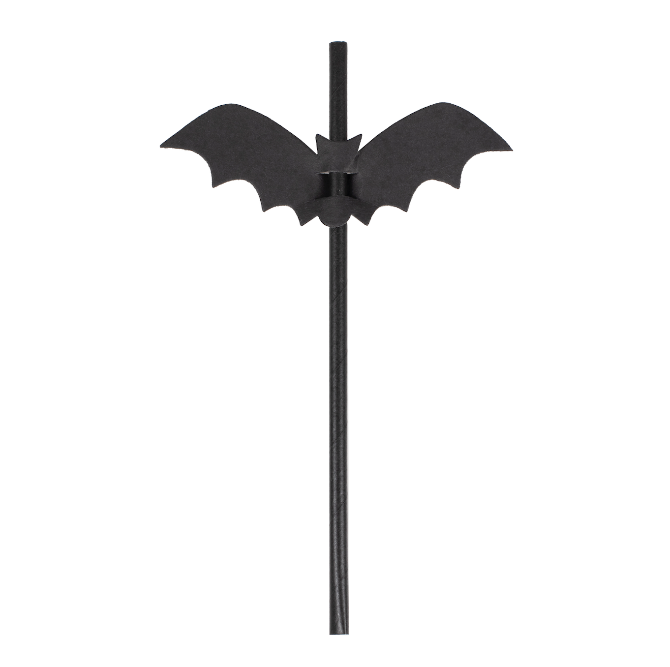 Bat Halloween Paper Straws  