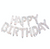 RAINBOW CONFETTI HAPPY BIRTHDAY BALLOON BUNTING