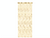 Matte Gold Christmas Tree Curtain