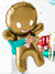 Gingerbread Man Balloon