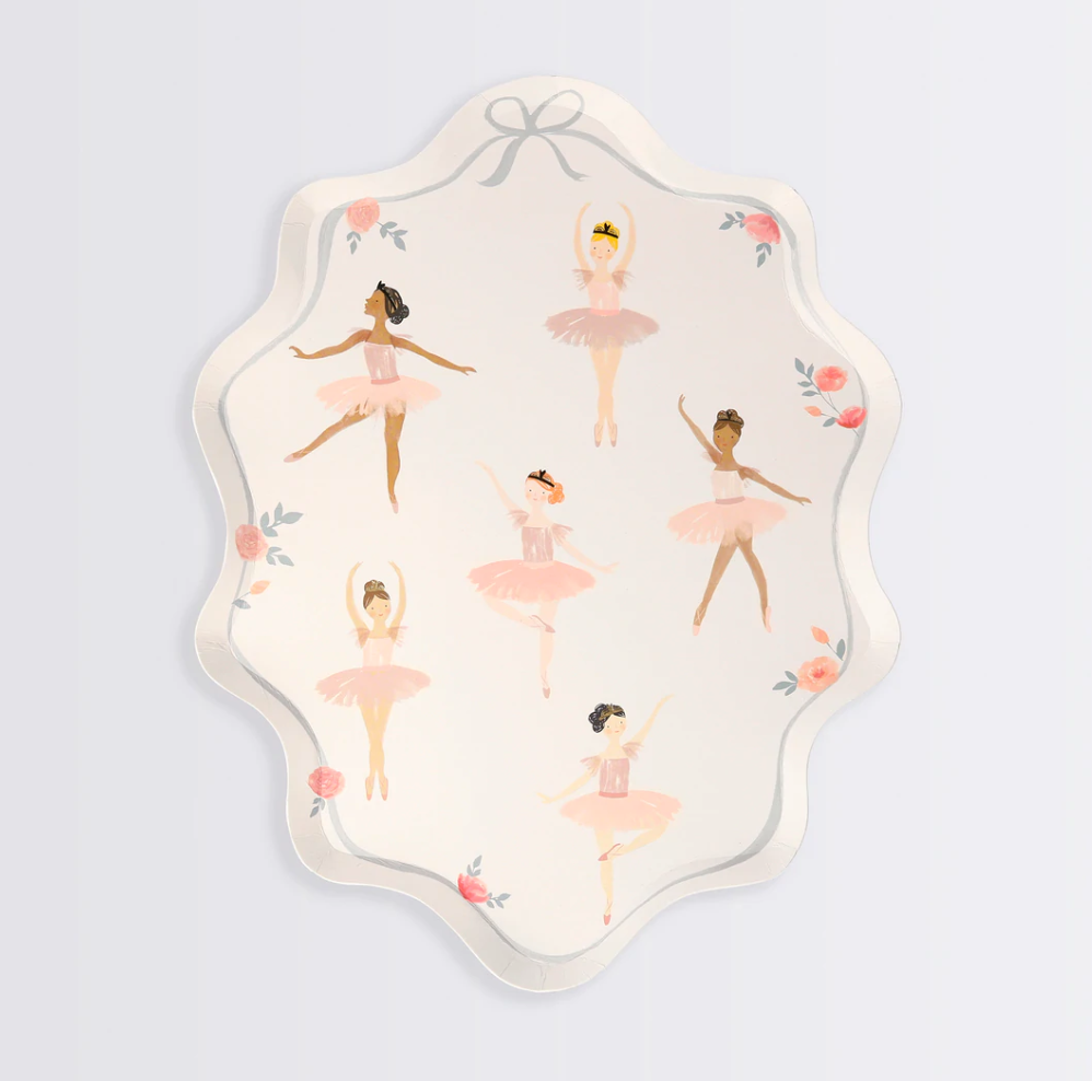 Ballerina Party Plates