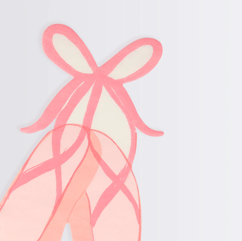 Ballerina Slippers Napkins