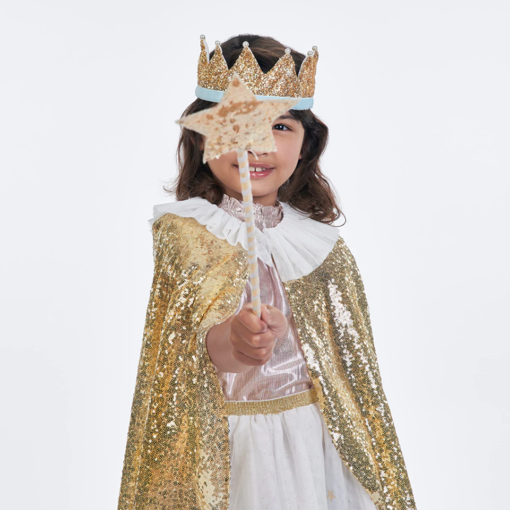 Gold Sparkle Cape