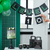 Customizable Age Black and Green Level Up Bunting