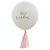 Big Sister Balloon with Pink Tassels