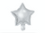 Small Silver Star Balloon