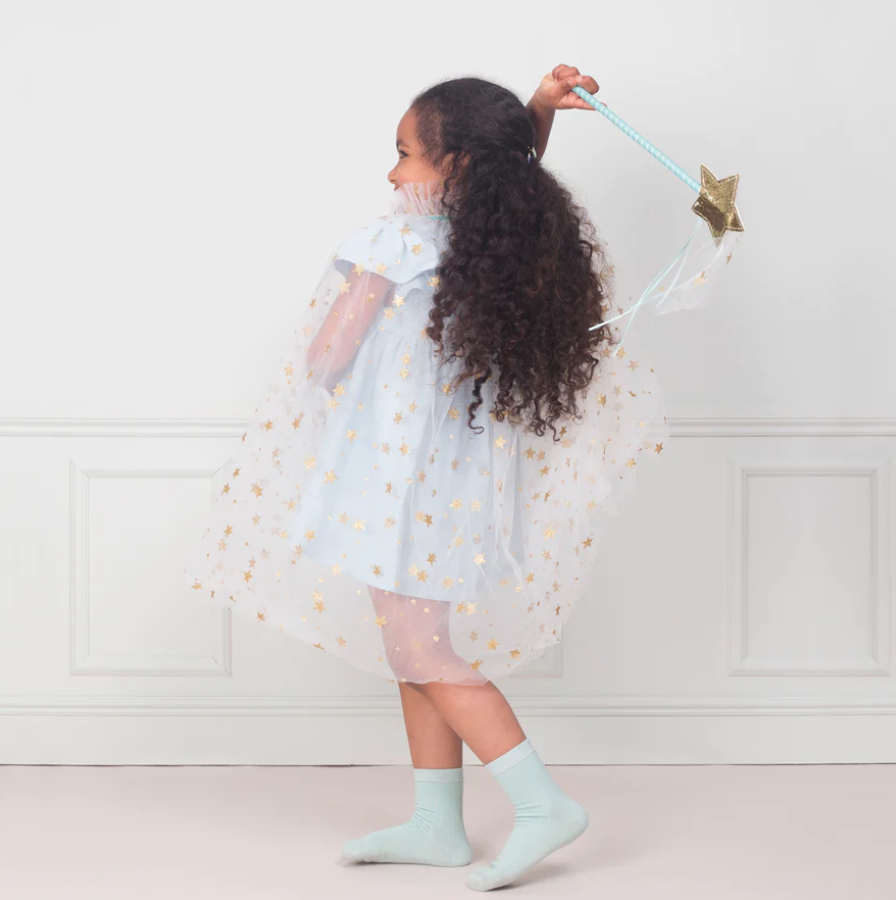 White Star Tulle Cape & Wand Meri Meri