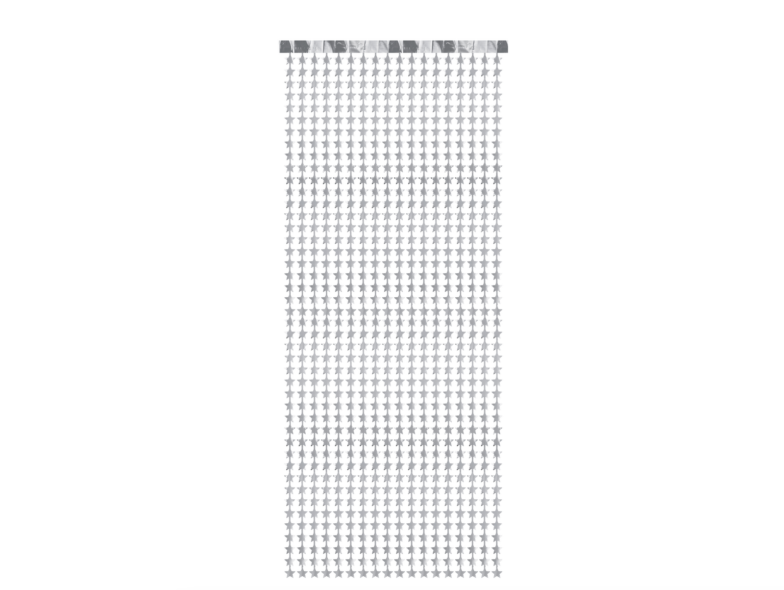 Silver Star Backdrop Curtain