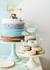 Blue Cupcake Whale Toppers