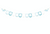 Whale Photo Frame Garland