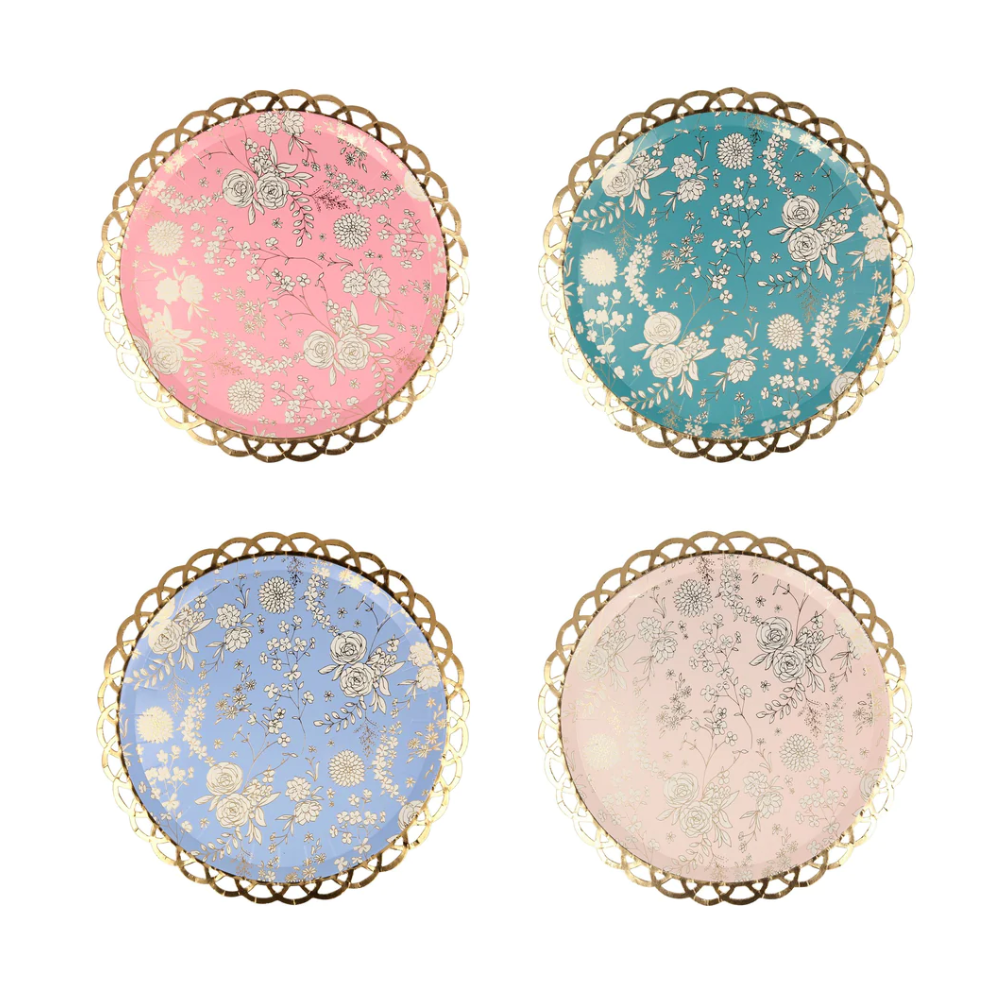 English Garden Lace Side Plates