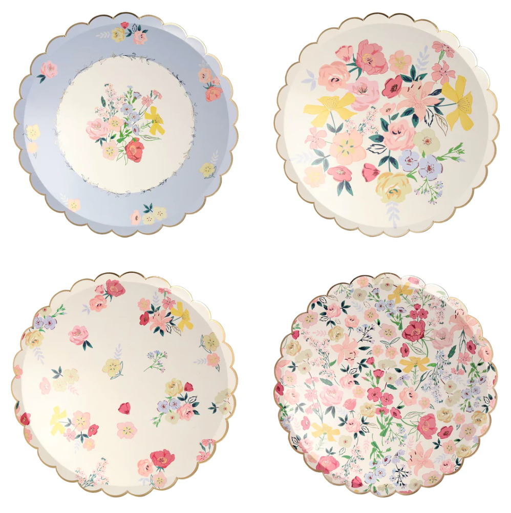 English Garden Dinner Plates