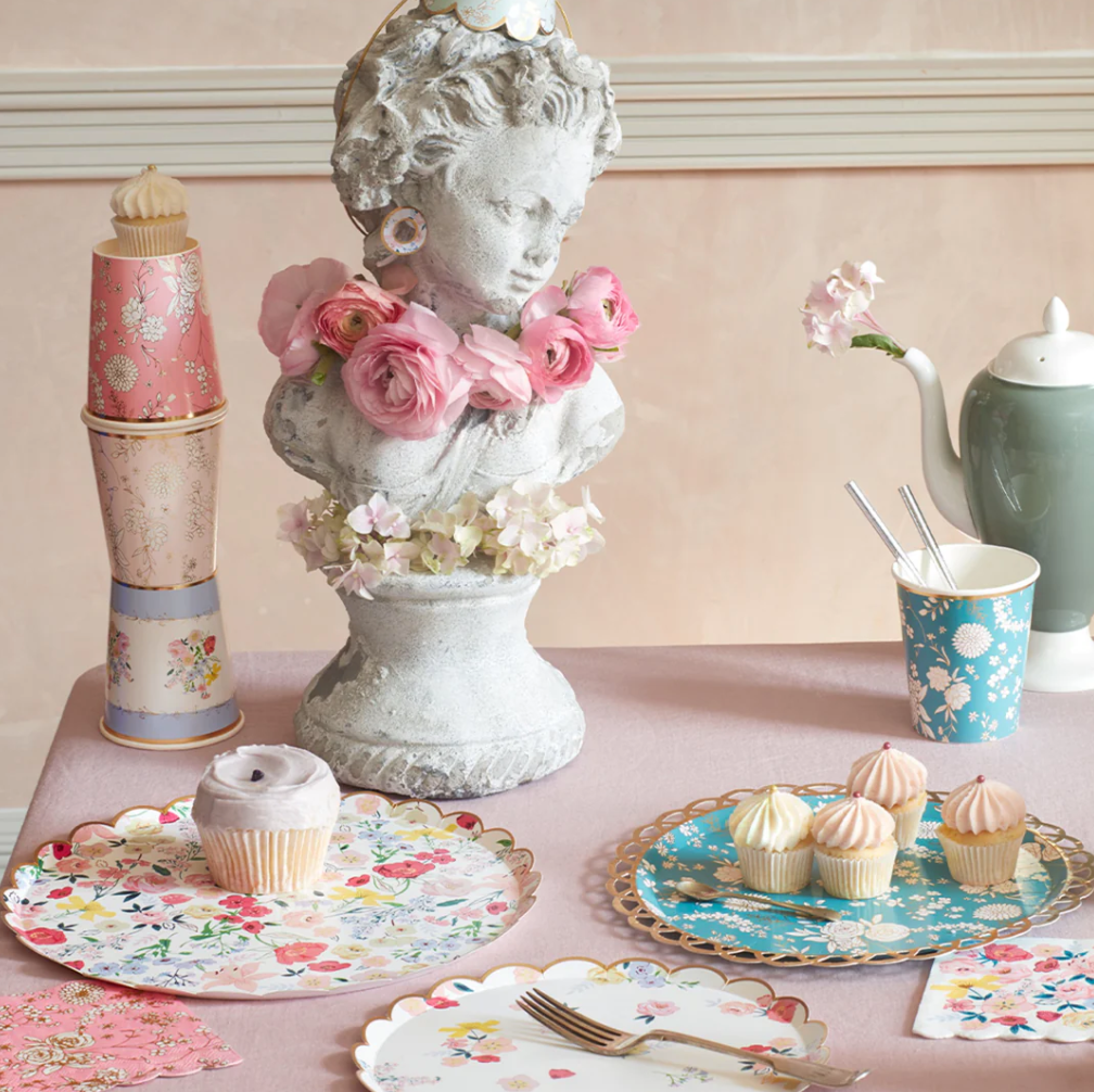 English Garden Dinner Plates