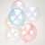 Yellow Crystal Clearz Balloon
