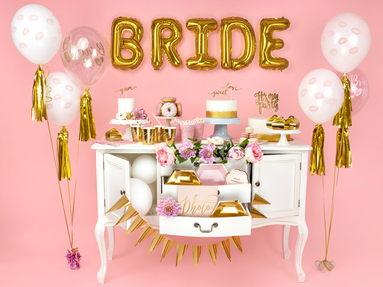 Gold Foiled Tassel Garland
