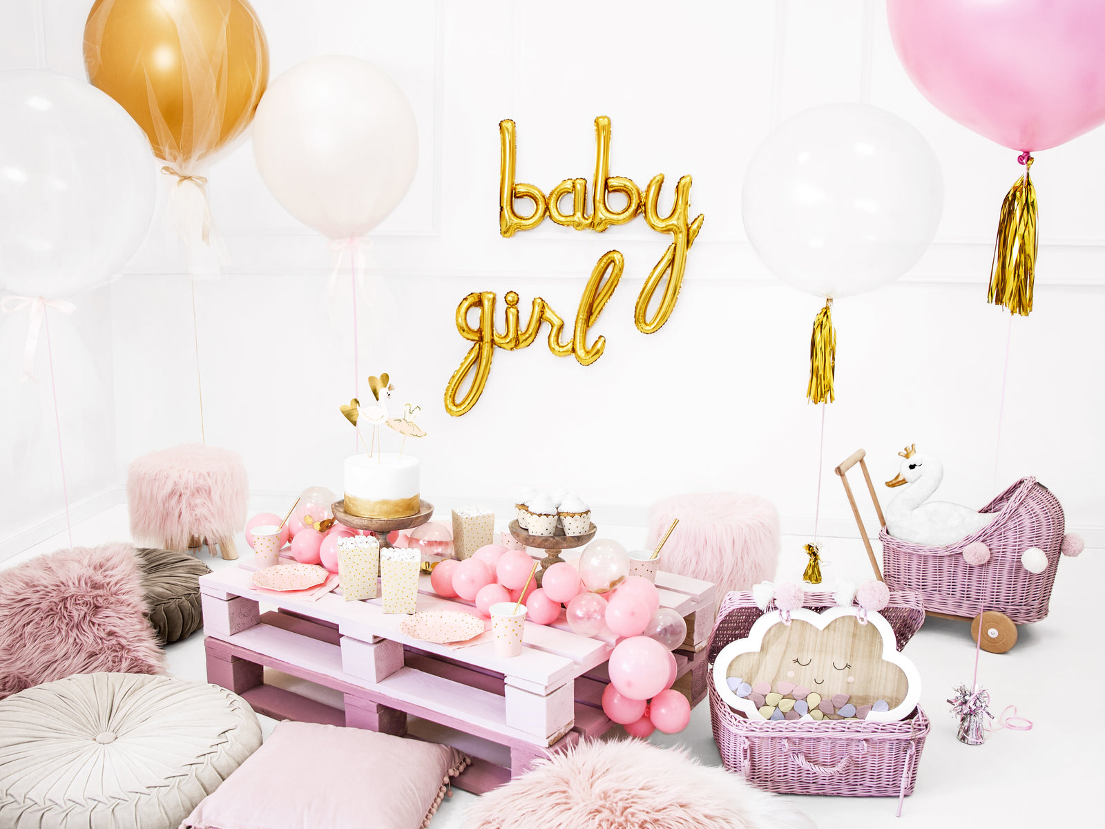Gold Foiled Tassel Garland