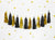 Black & Gold Tassel Garland