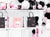 Black Halloween Bats Gift Bags