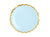 Light Blue Mini Plates