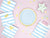 Light Blue Mini Plates