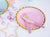 Light Pink Mini Plates