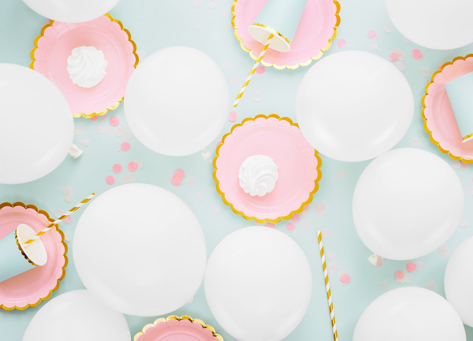 Light Pink Mini Plates