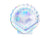 Iridescent Seashell Paper Plates