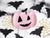 Pink Halloween Pumpkin Plates
