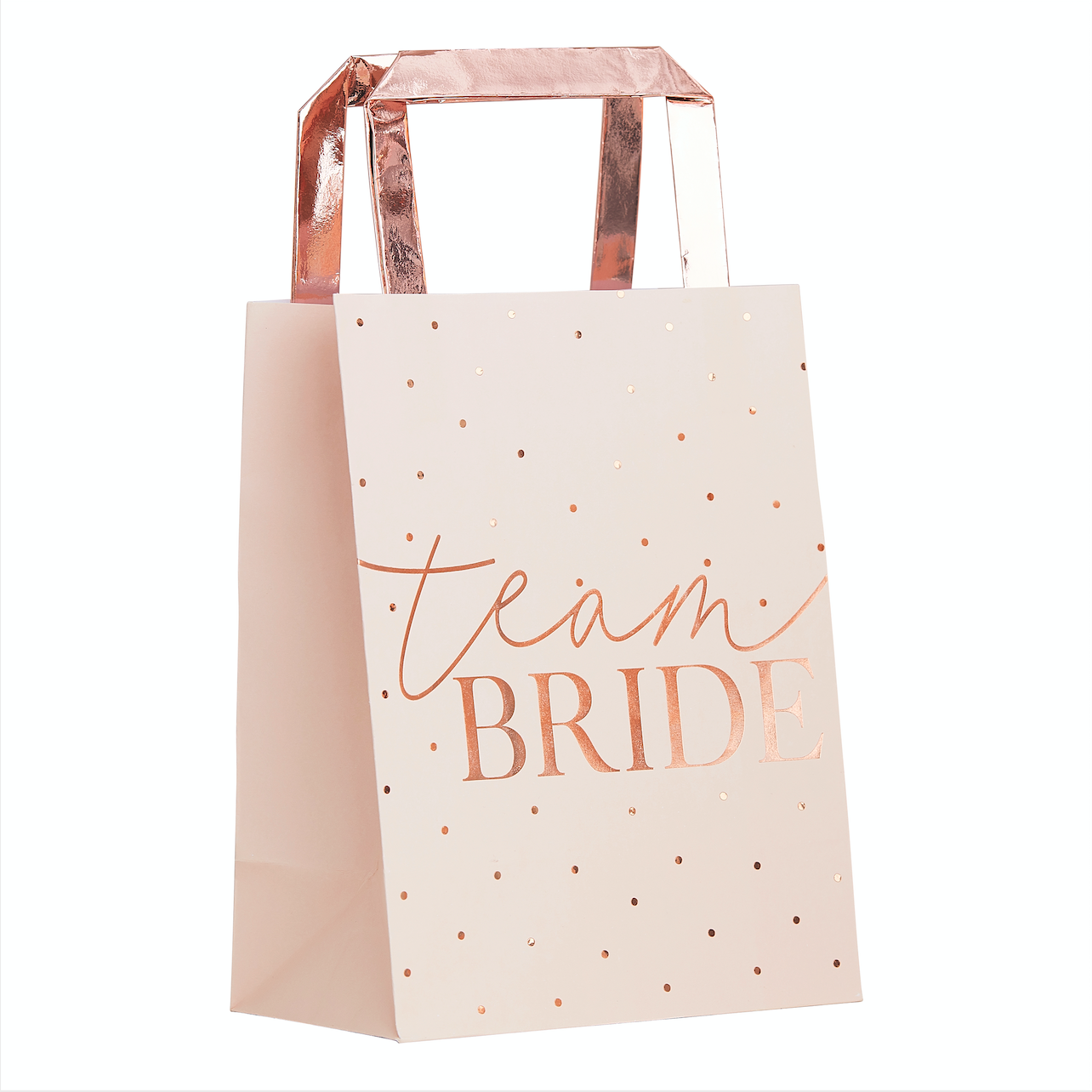 Team Bride Blush Pink Party Bags
