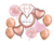 Blush Wedding Balloon Bouquet