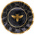 Honeybee Wavy Dinner Plates