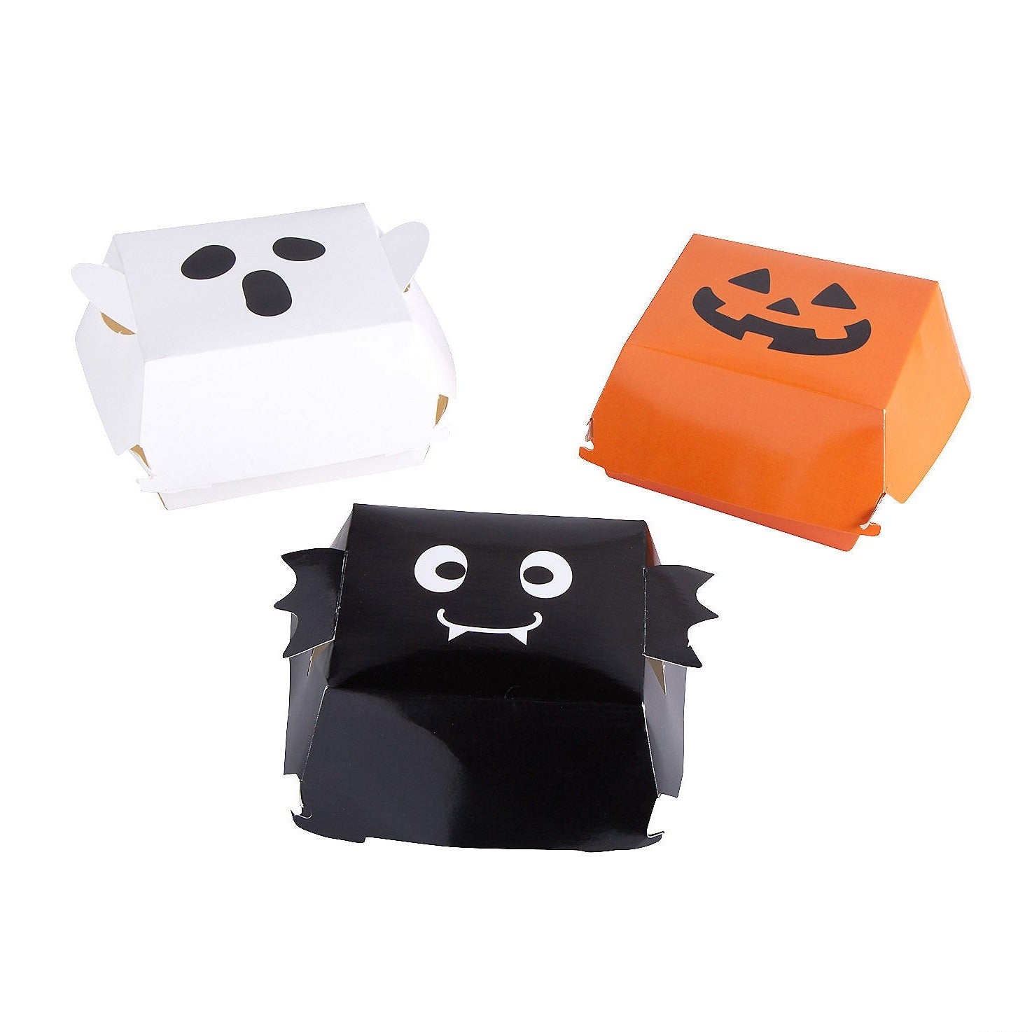 Halloween Burger Take Out Boxes