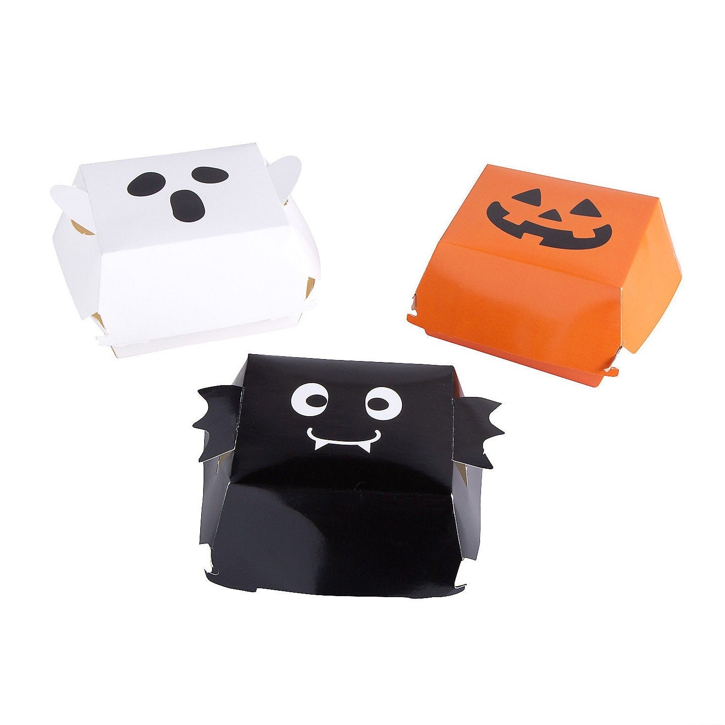 Halloween Burger Take Out Boxes 