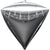 Silver Diamond Balloon