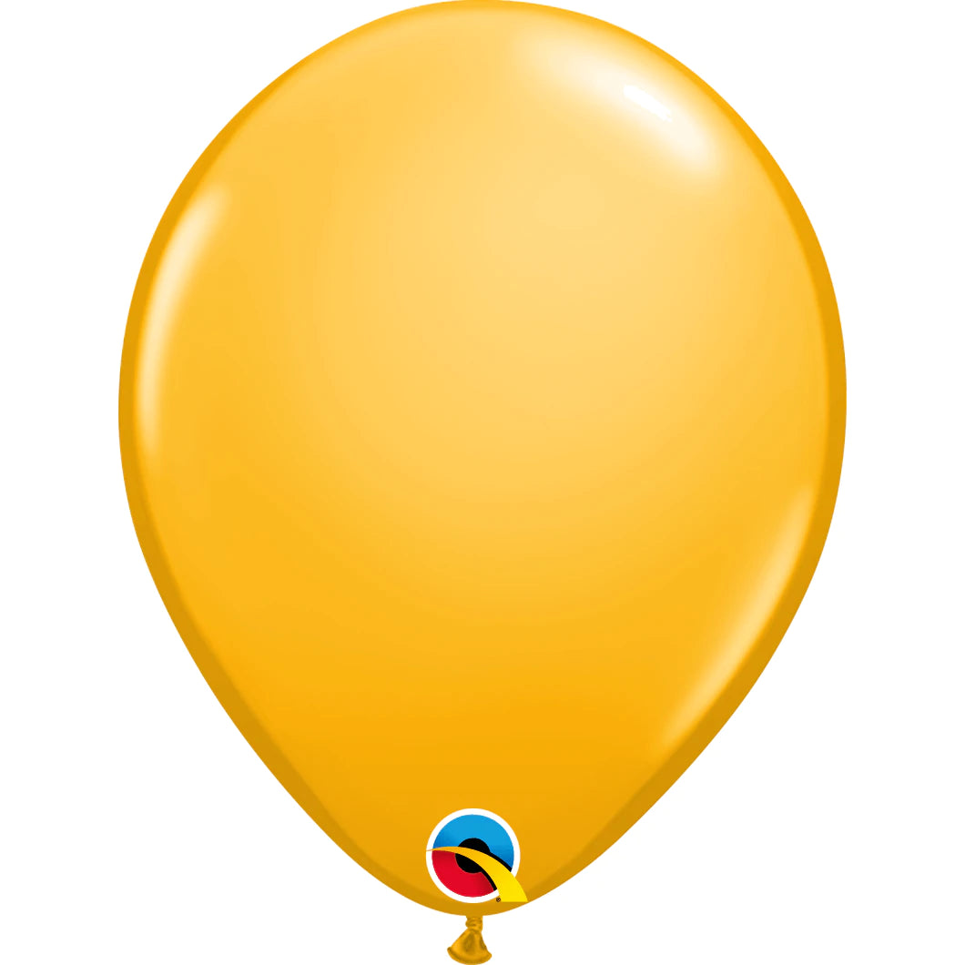 Gold Latex Balloons 11"