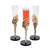 Skeleton Hand Plastic Glasses