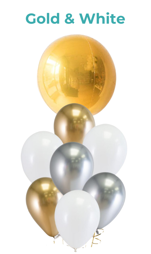 Balloon Bouquet with Custom Message