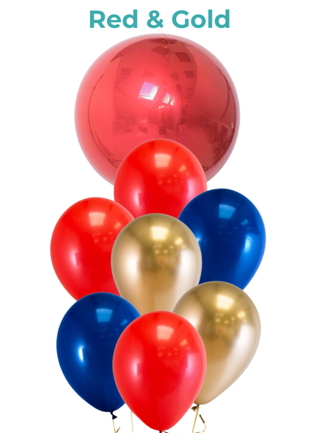 Balloon Bouquet with Custom Message