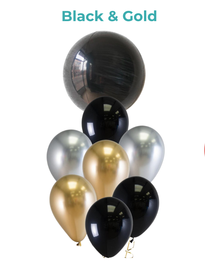 Balloon Bouquet with Custom Message