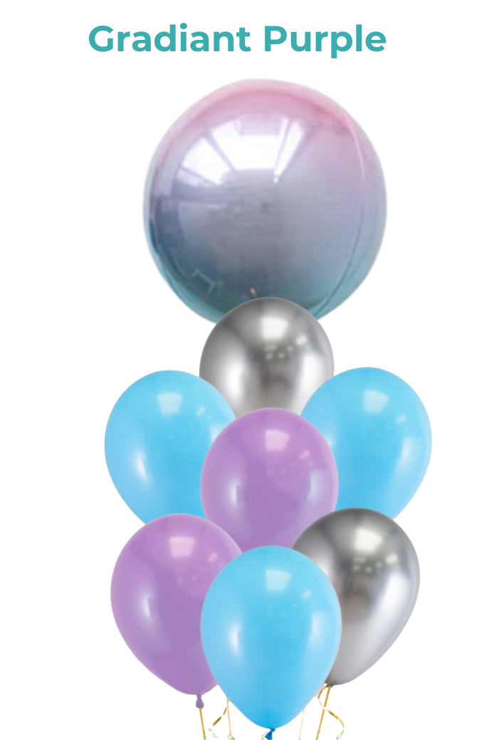 Balloon Bouquet with Custom Message