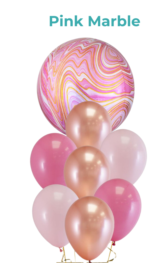 Balloon Bouquet with Custom Message