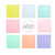 Multi-Color Pastel Paper Napkins