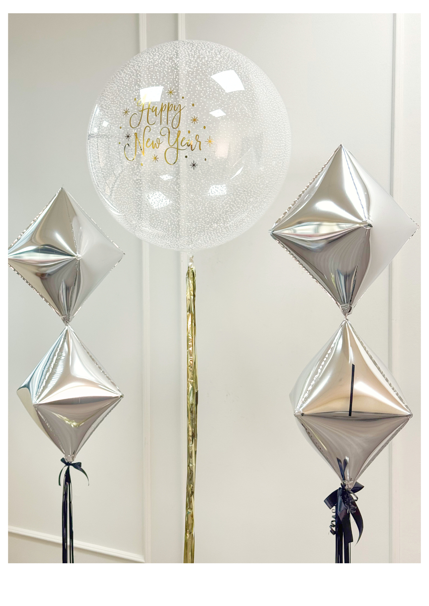 Midnight Sparkle Trio Balloon Set